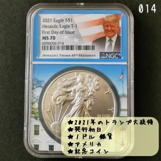 2021ǯΥȥΡMS70󥳥FirstDayofIssueȯԽߡNGCСꥫ1ɥ/1oz/014