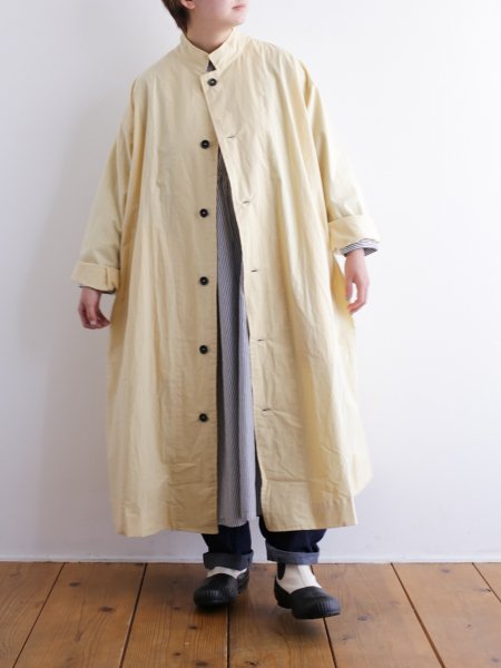 <img class='new_mark_img1' src='https://img.shop-pro.jp/img/new/icons7.gif' style='border:none;display:inline;margin:0px;padding:0px;width:auto;' />yarmo "Big Coat(beige/navy)"