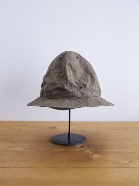 HIGHER "COTTON LINEN WEATHER MOUNTAIN HAT(APRICOT/CACAO/BLACK)"