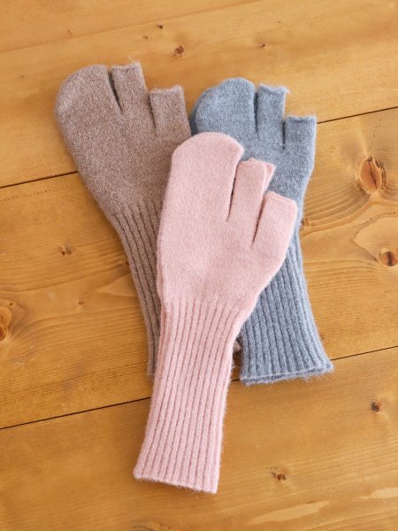  odds " ODD MITTEN ( Pink / Gray / Beige ) "