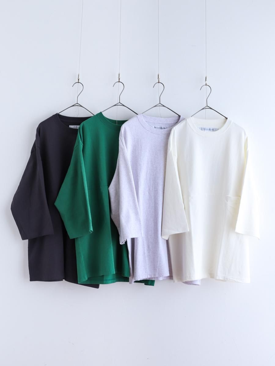 EEL (イール) ユルリTEE 3/4 EEL (イール) YURURI TEE 3/4 / ユルリTEE 3/4