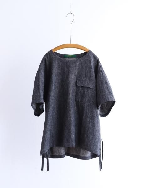 gorouta "SIDE ADJUST SHIRTS (Black Chambray)"