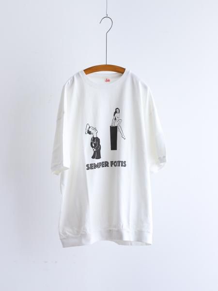 AQUAROCK "CARICATURE  T-SHIRT ( SEMPER FORTIS  ) "
