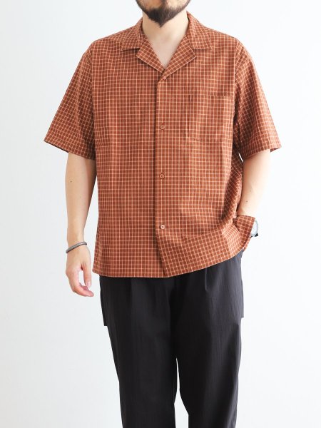 <img class='new_mark_img1' src='https://img.shop-pro.jp/img/new/icons7.gif' style='border:none;display:inline;margin:0px;padding:0px;width:auto;' />EEL Products "HANABI Shirts(Brown CHK / Black CHK)