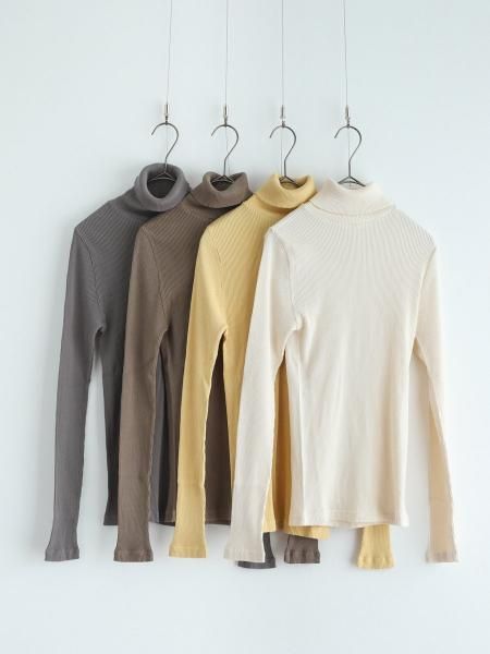 FABRIQUE en planete terre " turtle neck long sleeve ( 5 Colors ) "  