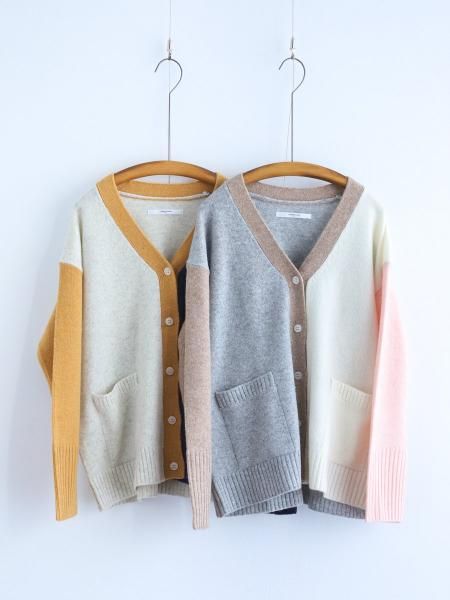 Laboratory " TASMANIA RAM CRAZY CARDIGAN (  NAVY / PINK ) "