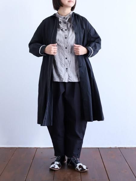 Gauze# " CRUELLA LIGHT COAT ( BLACK ) "