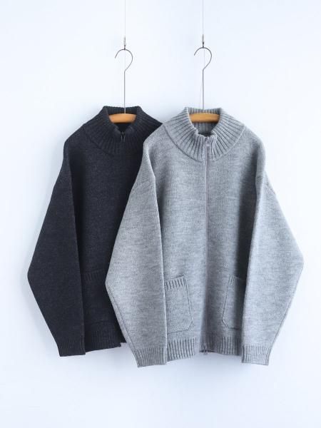 EEL Products "NORDIC BLOUSON(Top L.gray / Charcoal)"
