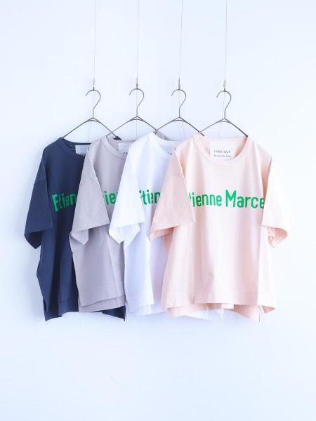 <img class='new_mark_img1' src='https://img.shop-pro.jp/img/new/icons7.gif' style='border:none;display:inline;margin:0px;padding:0px;width:auto;' />FABRIQUE en planete terre " oversize T+print ( White / Light gray / Ice peach / Dark navy ) "