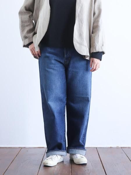 <img class='new_mark_img1' src='https://img.shop-pro.jp/img/new/icons7.gif' style='border:none;display:inline;margin:0px;padding:0px;width:auto;' />OMNIGOD " 5P Easy Loose Jeans ( Used wash )"  