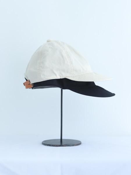 <img class='new_mark_img1' src='https://img.shop-pro.jp/img/new/icons7.gif' style='border:none;display:inline;margin:0px;padding:0px;width:auto;' />HIGHER " LIGHT WEIGHT CHINO CAP (IVORY / BLACK) "