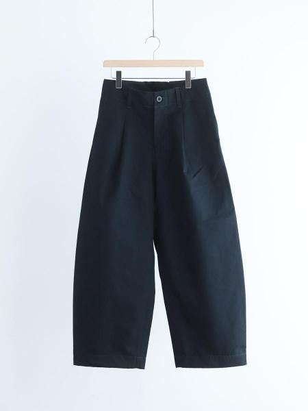<img class='new_mark_img1' src='https://img.shop-pro.jp/img/new/icons7.gif' style='border:none;display:inline;margin:0px;padding:0px;width:auto;' />Handwerker "HW wide trousers -Bizen ichigo-(Black)"