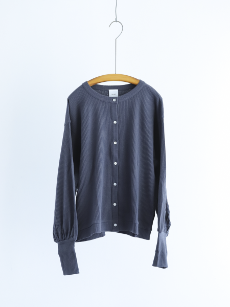 <img class='new_mark_img1' src='https://img.shop-pro.jp/img/new/icons6.gif' style='border:none;display:inline;margin:0px;padding:0px;width:auto;' />Gauze# " VINTAGE RIB CARDIGAN ( CHARCOAL / BLACK / KHAKI ) "