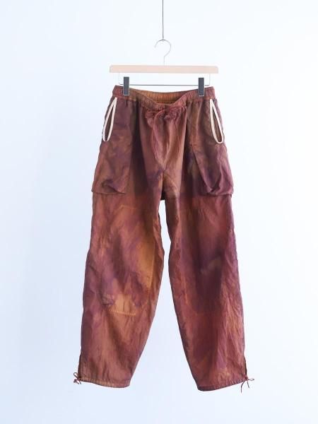 <img class='new_mark_img1' src='https://img.shop-pro.jp/img/new/icons7.gif' style='border:none;display:inline;margin:0px;padding:0px;width:auto;' />ASEEDONCL&#214;UD "gardener pajama trousers(Aging traditional cloth)"