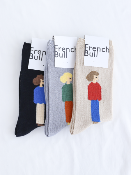 <img class='new_mark_img1' src='https://img.shop-pro.jp/img/new/icons6.gif' style='border:none;display:inline;margin:0px;padding:0px;width:auto;' />French bull " åץ륽å Printrmps ( Light Beige / Gray / Black )"