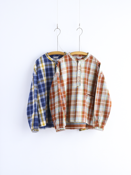 <img class='new_mark_img1' src='https://img.shop-pro.jp/img/new/icons6.gif' style='border:none;display:inline;margin:0px;padding:0px;width:auto;' />D.M.G " ץ륪С ( Blue check / Brown check ) "