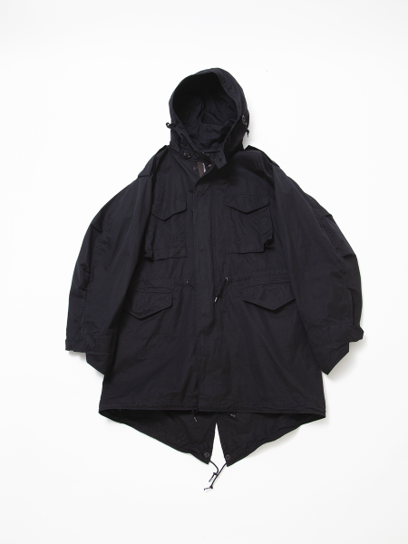 <img class='new_mark_img1' src='https://img.shop-pro.jp/img/new/icons6.gif' style='border:none;display:inline;margin:0px;padding:0px;width:auto;' />THE CORONA UTILITY "EX-50 FIELD PARKA (HIGH DENSITY CHAMBRAY GABARDINE / BLACK)"
