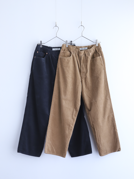<img class='new_mark_img1' src='https://img.shop-pro.jp/img/new/icons6.gif' style='border:none;display:inline;margin:0px;padding:0px;width:auto;' />OMNIGOD "Mens 5P Easy Loose Corduroy Pants ( Gray / Beige )"