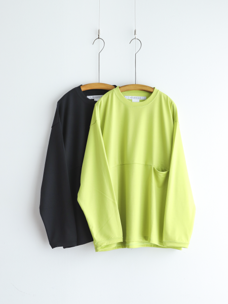<img class='new_mark_img1' src='https://img.shop-pro.jp/img/new/icons6.gif' style='border:none;display:inline;margin:0px;padding:0px;width:auto;' />EEL Products "YURURI TEE L/S Super100s(Yellow / Black)"