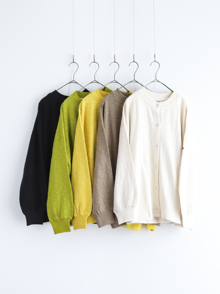 <img class='new_mark_img1' src='https://img.shop-pro.jp/img/new/icons6.gif' style='border:none;display:inline;margin:0px;padding:0px;width:auto;' /> EVENT Tieasy " ORIGINAL  Lady's SNAP CARDIGAN ( NATURAL / LIME / MOCA / CUSTARD / BLACK )"
