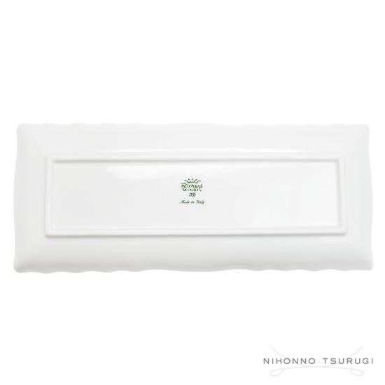 ジノリ 1735（GINORI 1735）ベッキオホワイト 長方形皿 28cmx12cm