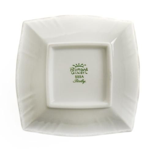 ジノリ1735 ベッキオジノリホワイト スクエアボウル[S] - 輸入ブランド