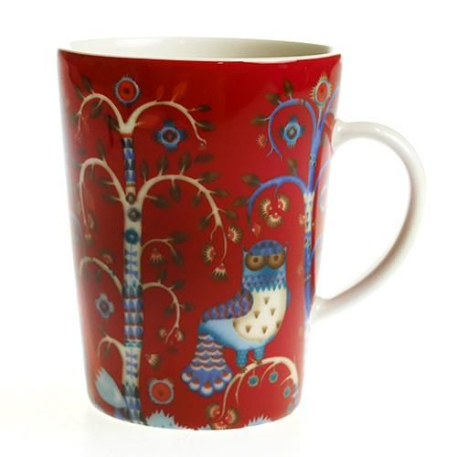 イッタラタイカの皿3枚セットARABIA マグカップ　2点赤レッドまとめ イッタラタイカの皿3枚セットARABIA マグカップ 2点赤レッドまとめ