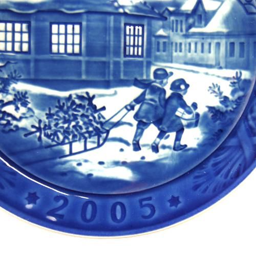 送料無料祭】 ロイヤルコペンハーゲン イヤープレート 2005年 Hans