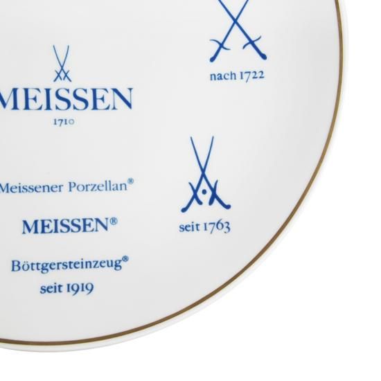 マイセン　歴代剣マーク飾り皿 Amazon.co.jp: Meissen マイセン 歴代双剣ロゴプレート 27cm