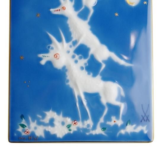 マイセン 青のメルヘン マイセン (Meissen) 陶画 青のメルヘン ブレーメン 93005/9P331