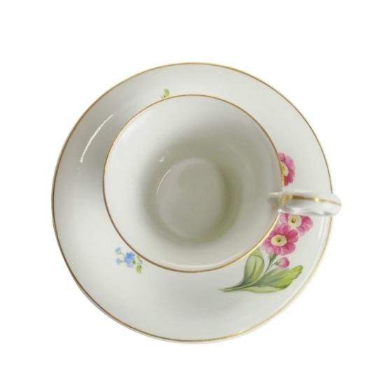 Meissen 希少アンティーク 未使用品 マイセン(Meissen)、蓋つき壺／花瓶、貿易シーン・花、1級品