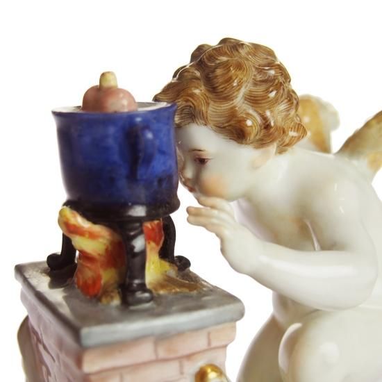 マイセン天使シリーズハート