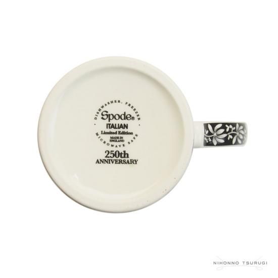 スポード (Spode) ブラックイタリアン マグカップ