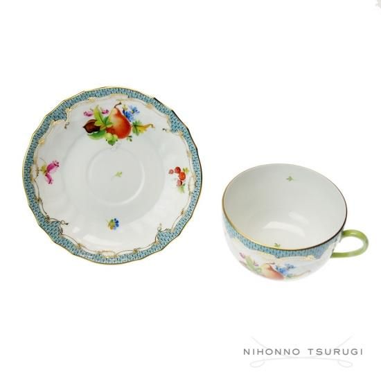ヘレンド (HEREND) CFR-ET フルーツコンポジション ブルー ヘレンド (HEREND) CFR-ET フルーツコンポジション ブルー