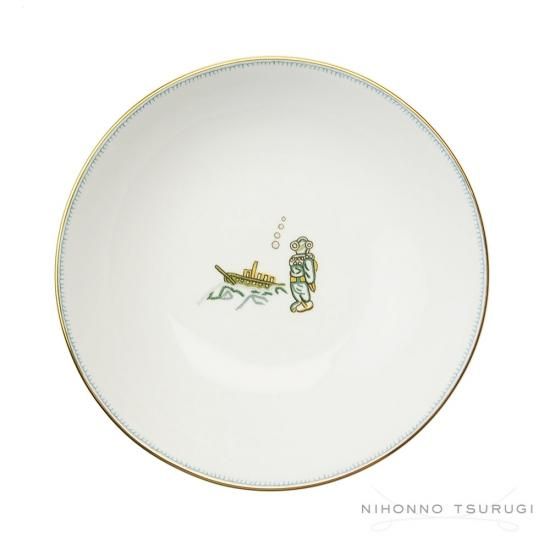 ウェッジウッド セイラーズ　クープボウル　4個セット ウェッジウッド (WEDGWOOD) セイラーズ フェアウェル by Kit Kemp