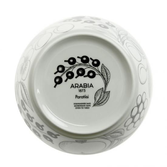 アラビア (ARABIA) ブラックパラティッシ スープボウル17cm