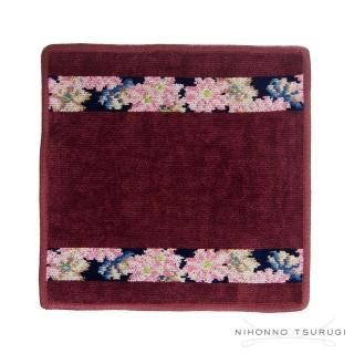 フェイラー (FEILER) 脆 カワセミの家族 ハンカチ ブラック 25×25cm