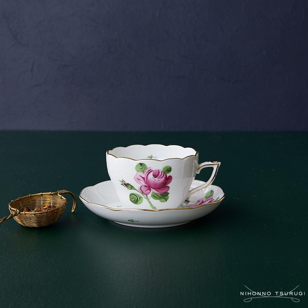 リモージュ 希少廃盤品 ベルナルド・ローハン 2客セット 薔薇