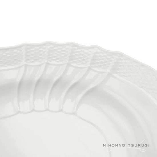 ジノリ 1735（GINORI 1735）ベッキオホワイト オーバル33cm 02-0555