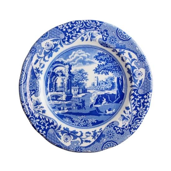 グランドセール 漫画 スポード 27cm プレート ブルーイタリアン (Spode) 食器