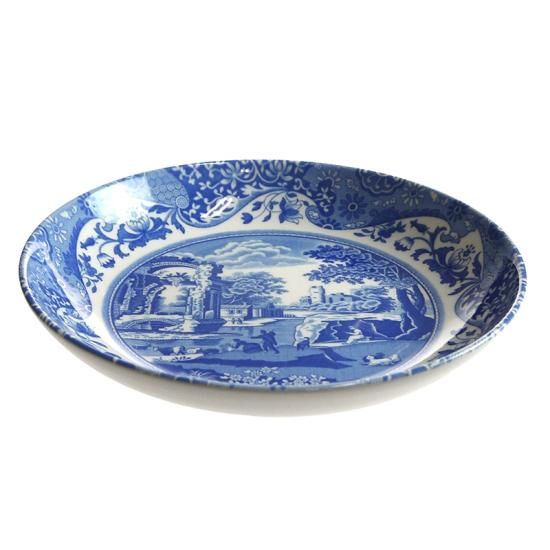 スポード (Spode) ブルーイタリアン パスタディッシュ