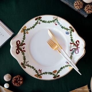スターフルーテッド クリスマス ケーキディッシュ|ロイヤル