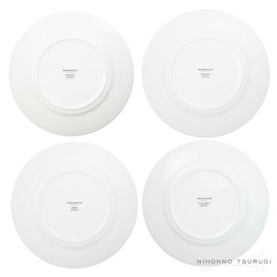 ウェッジウッド (WEDGWOOD) ワンダーラスト 20cm プレート 4pcs セット