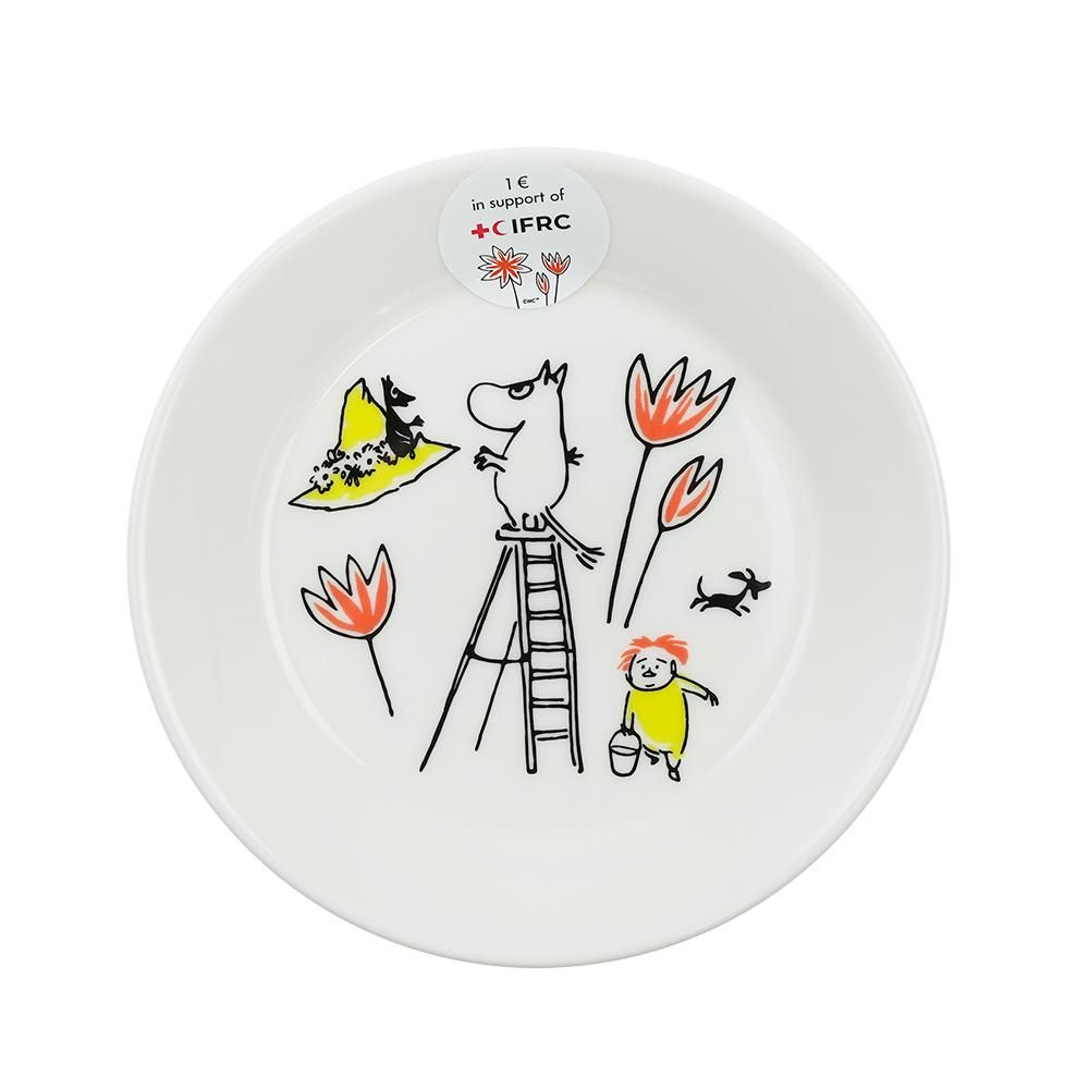 アラビア　ARABIA　ムーミン　プレート Moomin ムーミン ARABIA アラビア プレート ( 19cm / ちびのミイ
