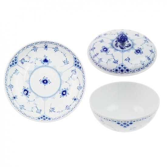 レア⭐︎美品⭐︎ロイヤルコペンハーゲン⭐︎フルレース ブルーフルーテッド ボウル ブルーフルーテッド フルレース ボウル 28cm|ロイヤル