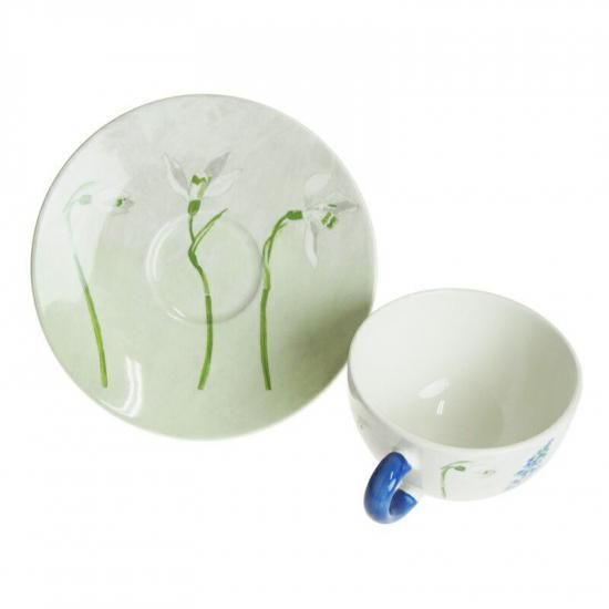 ジアン (Gien) アリス ティーカップ&ソーサー 6PTB