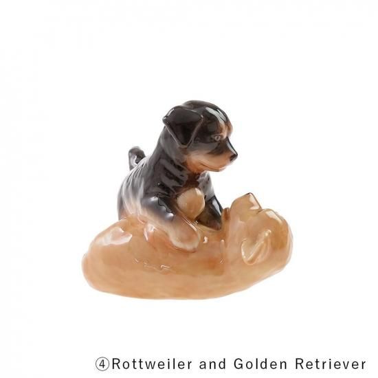 ロイヤルコペンハーゲン 人形 子犬コレクション 12匹セット