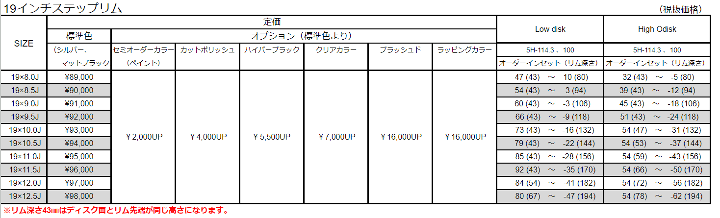 X-Zero (エックスゼロ) 19inch 18inch - sixth-sense X-Zero (エックスゼロ) 19inch 18inch - sixth-sense