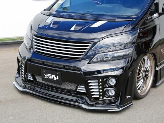 20ヴェルファイア後期用 フロントグリル FRP未塗装 - sixth-sense