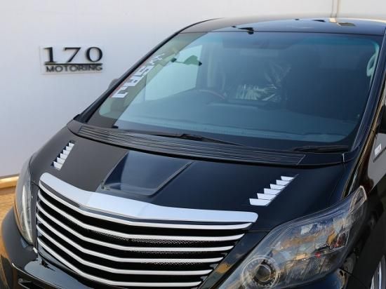 20アルファード エアロボンネット FRP未塗装品 - sixth-sense